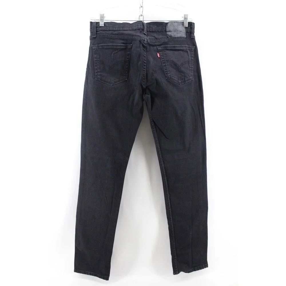Levi's 511 Black‎ Slim Fit Stretch Jeans Men's Size 34X34